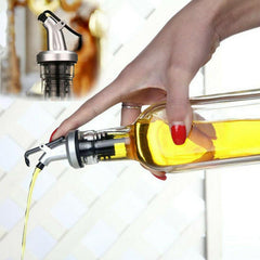Wine Pourer With Cap Aerator Stopper Spout Soy Sauce Vinegar Stopper