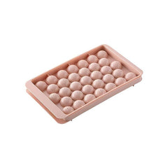 Silicone Ice Cube Tray 33 Grids Round Diamond Kitchen Accessory