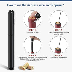 Stainless Steel Wine Opener with Foil Cutter