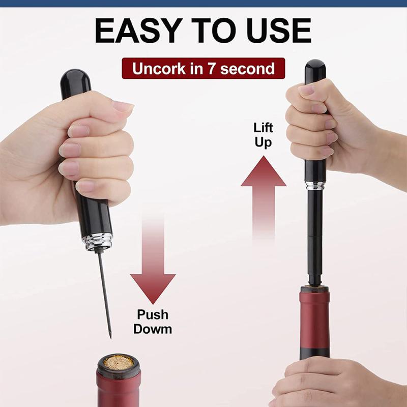 Stainless Steel Wine Opener with Foil Cutter