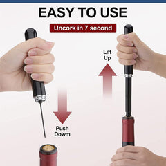 Stainless Steel Wine Opener with Foil Cutter