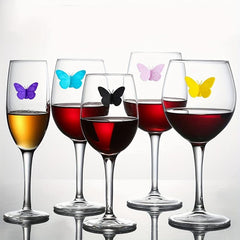 European American Wine Cup Recognizer 40pcs Label Sticker Party Supplies