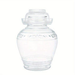 Glass Pickle Jar Fermentation Kit Crock Water Seal Airlock Lid Pickle Jar