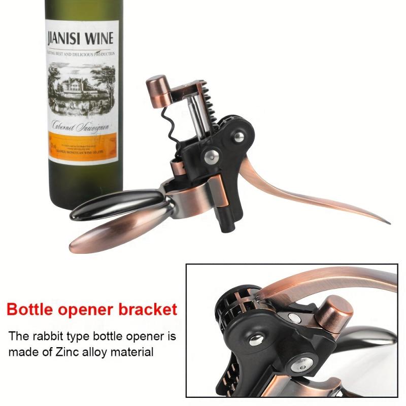 Zinc Bar Lever Corkscrew Bottle Opener