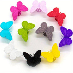 10pcs Butterfly Style Wine Glass Markers Set for Stemless Glasses