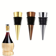 Stainless Steel Wine Stopper Bottle Stopper Wine Saver Reusable Cork