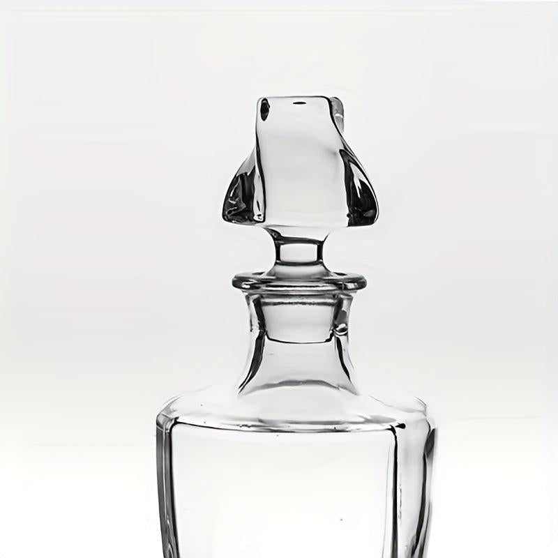 Twisted Whiskey Decanter With Stopper 27 Oz