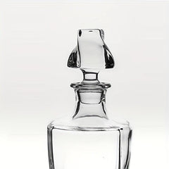 Twisted Whiskey Decanter With Stopper 27 Oz