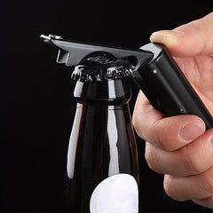 Functional Wine Bottle Corkscrew with Fridge Magnet
