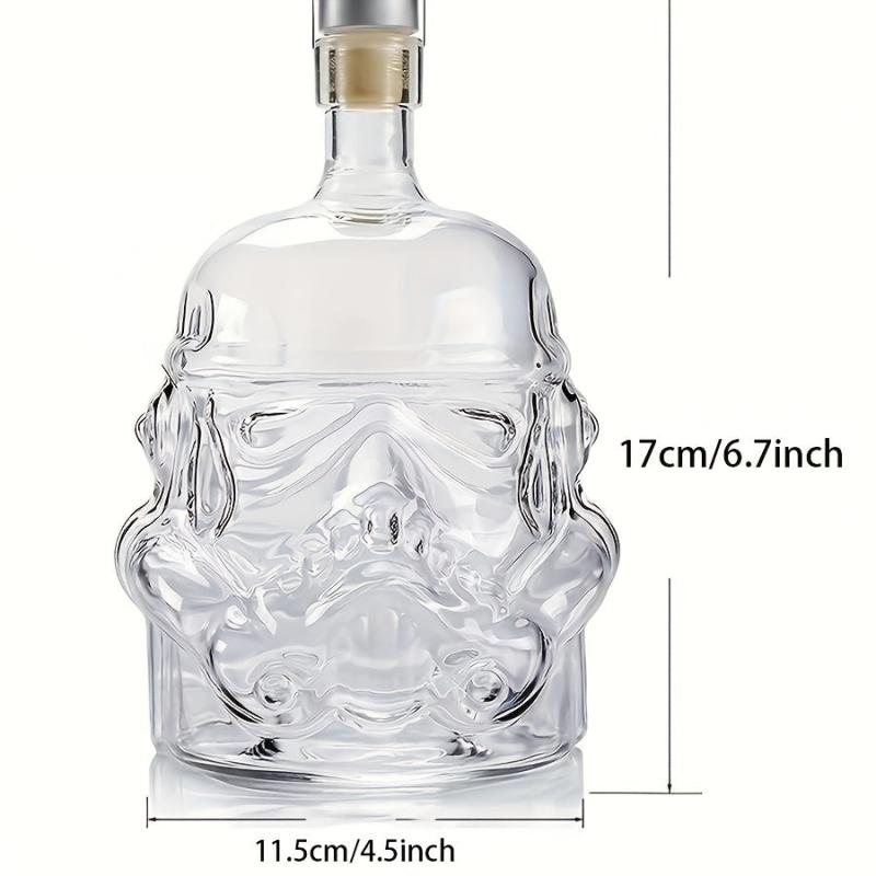 Whiskey Decanter Set with 2 Glasses