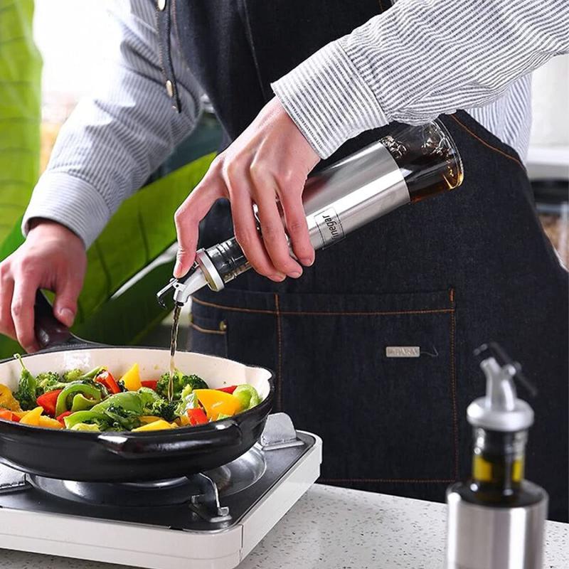 Leakproof Pourer Spout for Olive Vinegar Salad Wine