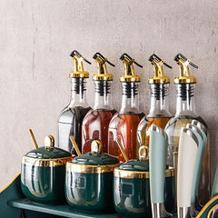 Leakproof Pourer Spout for Olive Vinegar Salad Wine