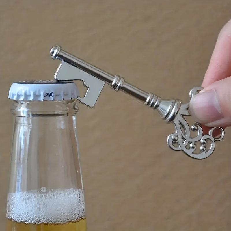 Key Shape Bottle Opener Wine Beer Can Champagne Opener Key Chain