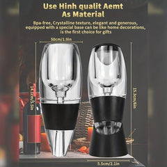 Red Wine Aerator Decanter - Enhanced Flavors, Smoother Finish