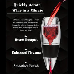 Red Wine Aerator Decanter - Enhanced Flavors, Smoother Finish