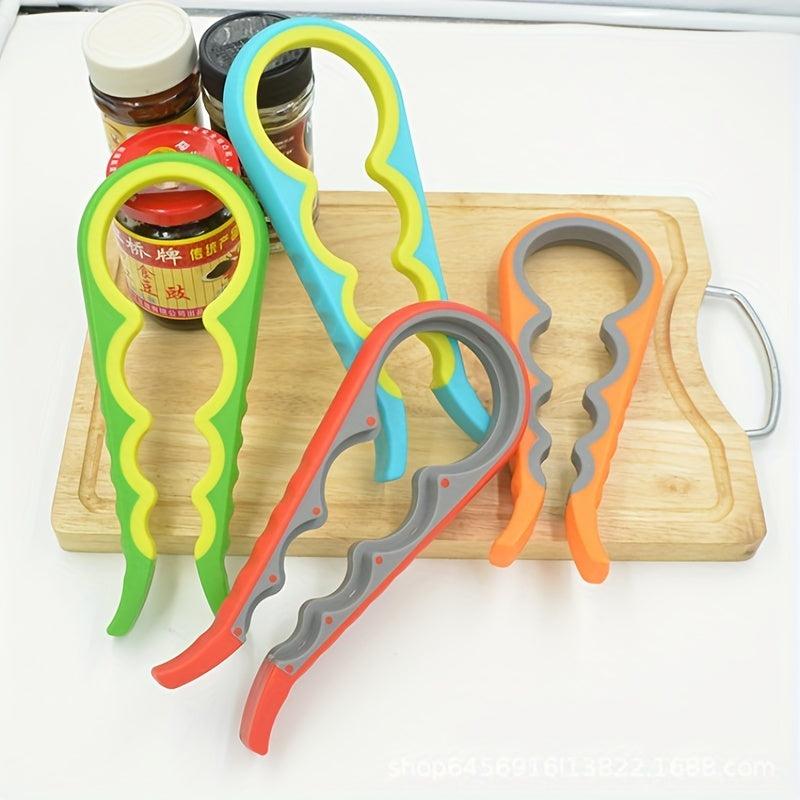 4 in 1 Jar & Can Opener Manual Twist Cap Bottle Kitchen Gadgets