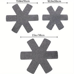 Pot And Pan Protectors 12pcs 3 Different Size Pads Stacking Separators