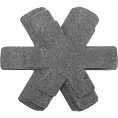 Pot And Pan Protectors 12pcs 3 Different Size Pads Stacking Separators