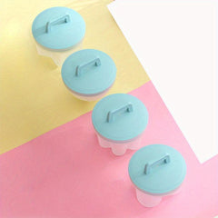 4pcs Egg Poacher With Lid 7 37cmx6 With Brush Non Stick Egg Cookers