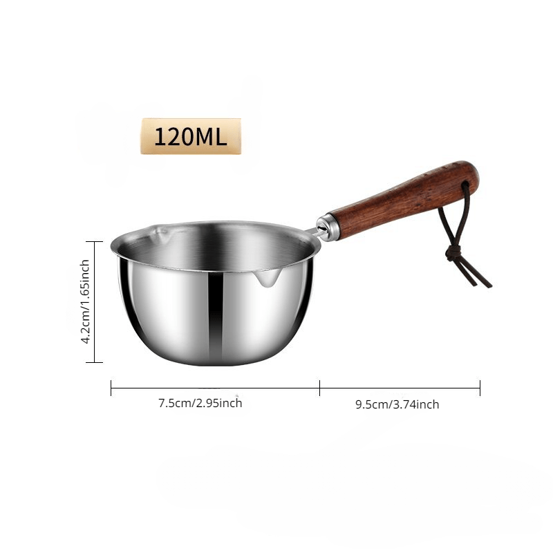 Stainless Steel Double Boiler Pot for Chocolate and Wax Melting