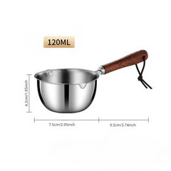 Stainless Steel Double Boiler Pot for Chocolate and Wax Melting