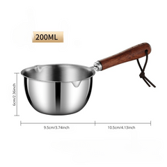 Stainless Steel Double Boiler Pot for Chocolate and Wax Melting