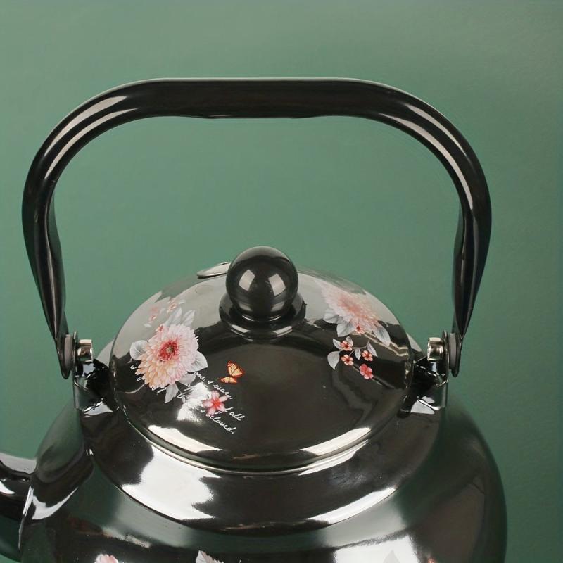 Enamel Mirror Glaze Meisheng Pot Boiled Water Coffee Pot 3 Capacity Options