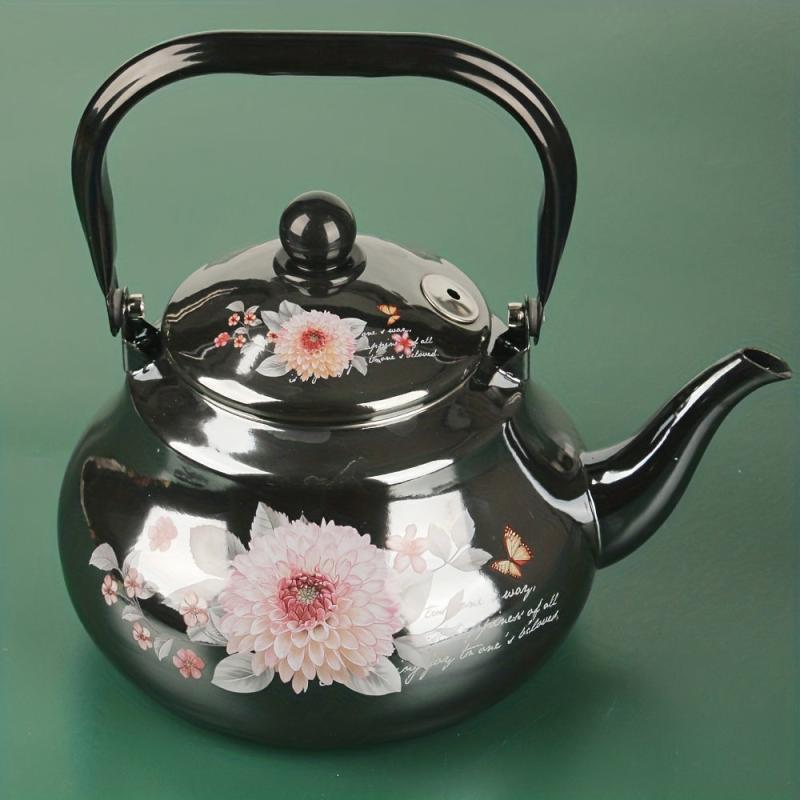 Enamel Mirror Glaze Meisheng Pot Boiled Water Coffee Pot 3 Capacity Options