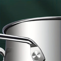 3L Stainless Steel Deep Fryer for Stove Top with Strainer Chicken Cooker Kit