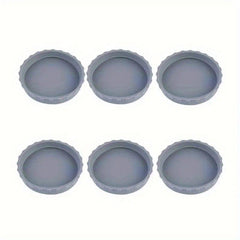6pcs Silicone Can Lids Sealing Cover Leak-proof Cap Kitchen Accessorie