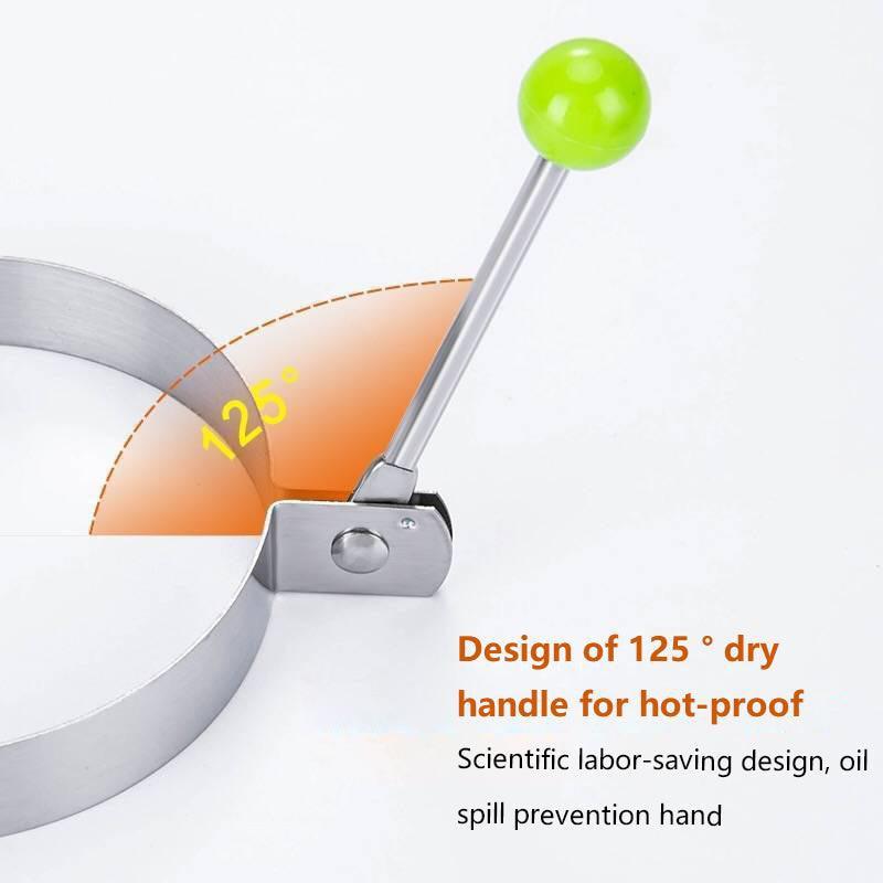 Cartoon Egg Ring Stainless Steel Frying Mold for Eggs and Omelet