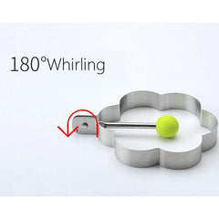 Cartoon Egg Ring Stainless Steel Frying Mold for Eggs and Omelet