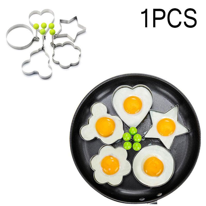 Cartoon Egg Ring Stainless Steel Frying Mold for Eggs and Omelet