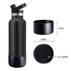 Silicone Bottle Boot Sleeve For Vacuum Flask BPA Anti Slip Bottom Cover