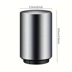 Automatic Bottle Cap Opener Stainless Steel Beer Bottle Opener Push Down Pop Off