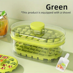 Household Ice Making Box 2 In 1 Ice Maker Kitchen Gadget