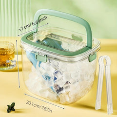 Summer Ice Bucket Plastic Drinkware for Kitchen and Home