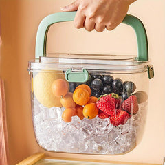 Summer Ice Bucket Plastic Drinkware for Kitchen and Home