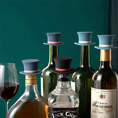Silicone Magic Hat Bottle Stopper Red Wine Bottle Stopper