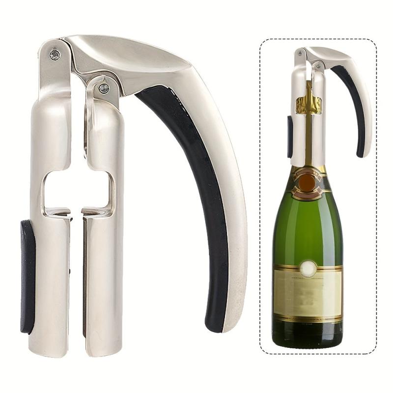 Metal Corkscrew Champagne Bottle Opener Cork Puller Bar Jar Corkscrew