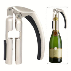 Metal Corkscrew Champagne Bottle Opener Cork Puller Bar Jar Corkscrew