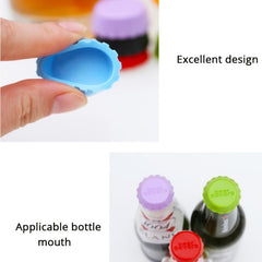 Reusable Silicone Bottle Cap Sealer for Beer, Wine, Soda - 36pcs