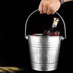 Stainless Steel Ice Bucket for Outdoor Picnic and Parties