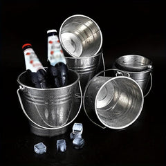 Stainless Steel Ice Bucket for Outdoor Picnic and Parties