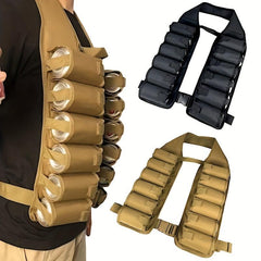 Beer Bandolier Holder Drink Vest Beer Holster 12 Can Soda Belt Holster