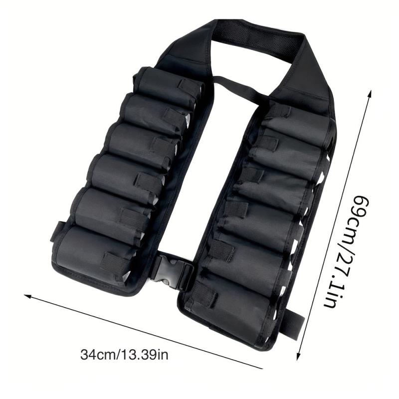 Beer Bandolier Holder Drink Vest Beer Holster 12 Can Soda Belt Holster
