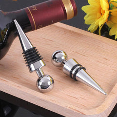 Metal Bottle Stopper Red Wine Stopper Round Head Six wire Wine Stopper