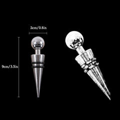 Metal Bottle Stopper Red Wine Stopper Round Head Six wire Wine Stopper