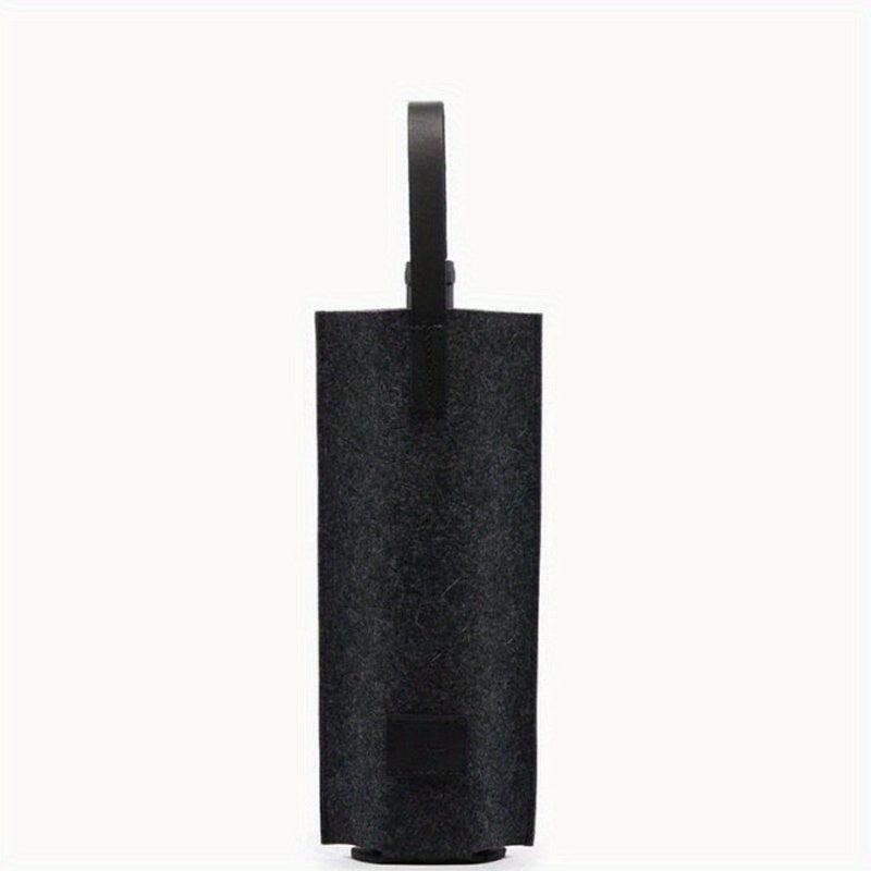 Felt Wine Tote Bag Single Bottle Brandy Gift Bag