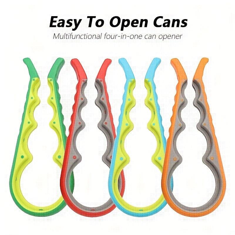 4 in 1 Bottle Opener Multifunctional Large and Small Caps Home Kitchen Can Opene